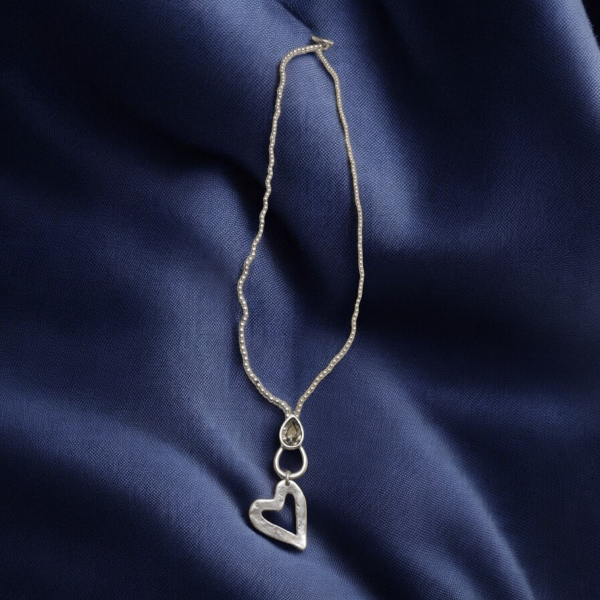 Hand Made Pewter Necklace - SKU# 1547-11 - Image 5