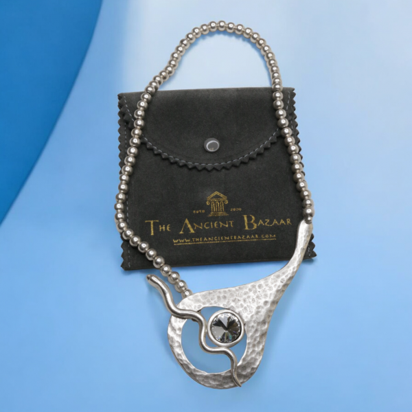 Hand Made Pewter Necklace - SKU# 1550-11 - Image 2