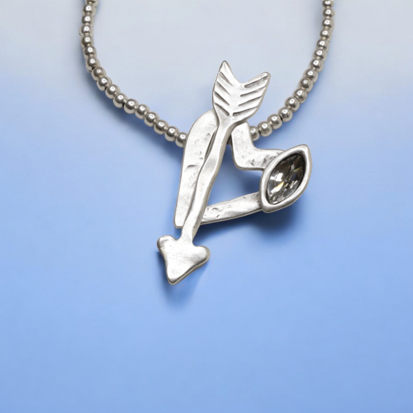 Hand Made Pewter Necklace - SKU# 1552-11