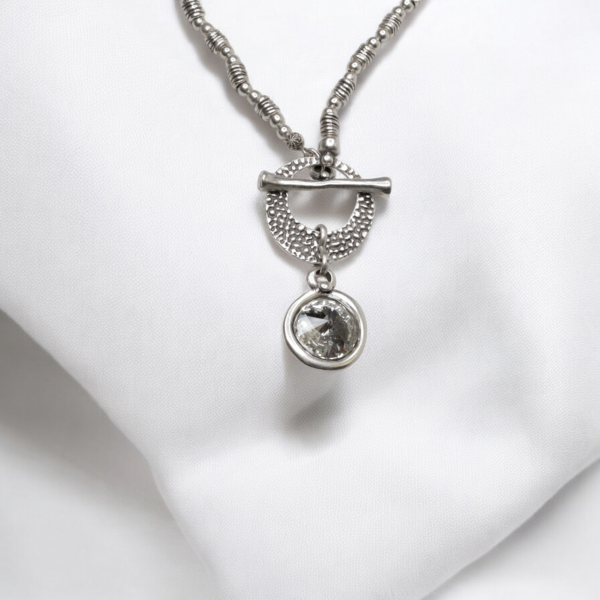 Hand Made Pewter Necklace - SKU# 1554-11