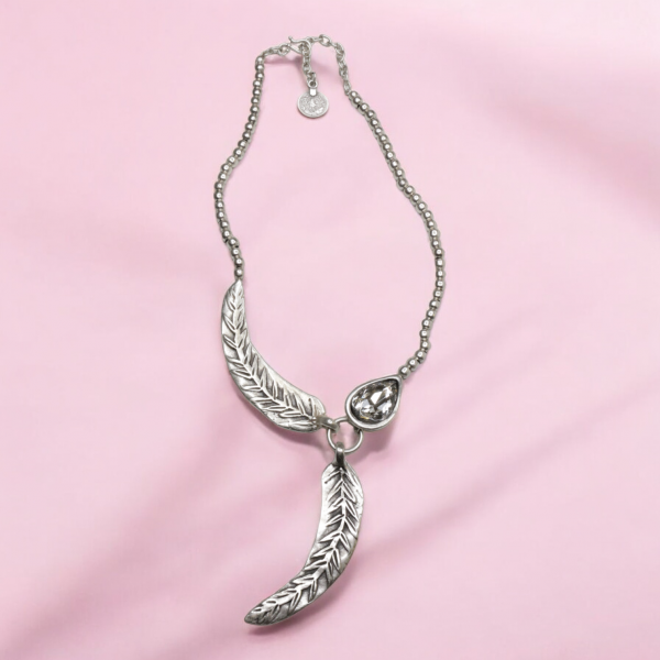Hand Made Pewter Necklace - SKU# 1556-11