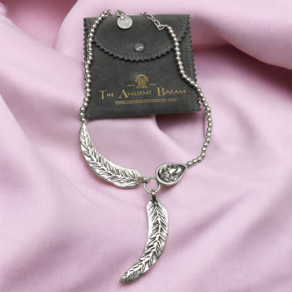 Hand Made Pewter Necklace - SKU# 1556-11 - Image 5