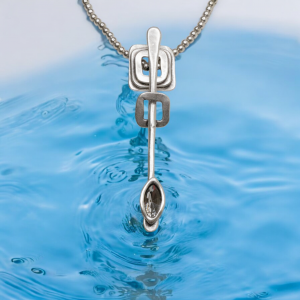Hand Made Pewter Necklace - SKU# 1558-11