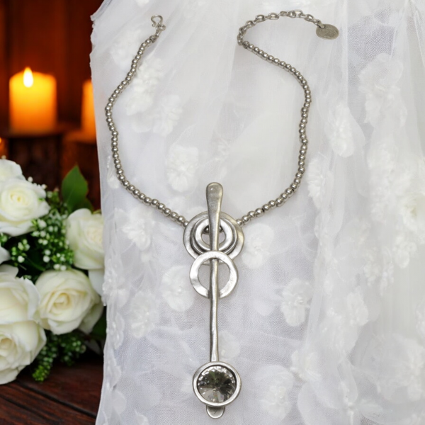 Hand Made Pewter Necklace - SKU# 1559-11