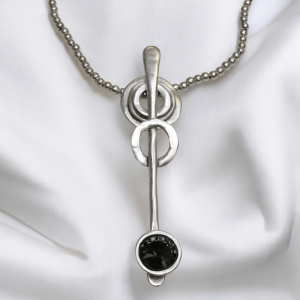 Hand Made Pewter Necklace - SKU# 1559-75G