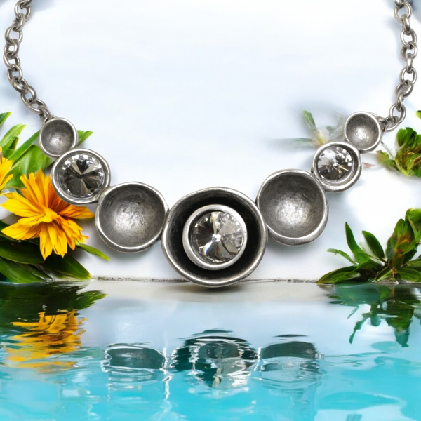 Hand Made Pewter Necklace - SKU# 1562-11