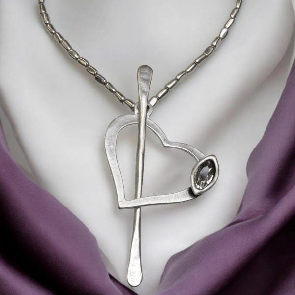 Hand Made Pewter Necklace - SKU# 1563-11
