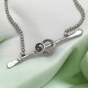 Hand Made Pewter Necklace - SKU# 1567-11