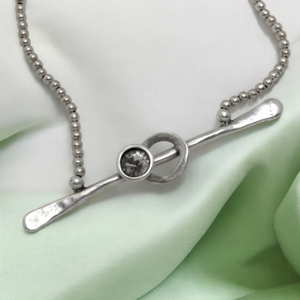 Hand Made Pewter Necklace - SKU# 1567-11