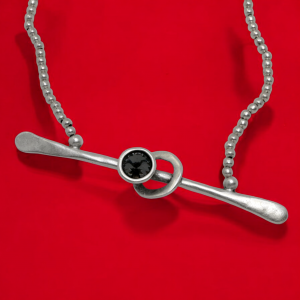 Hand Made Pewter Necklace - SKU# 1567-75G