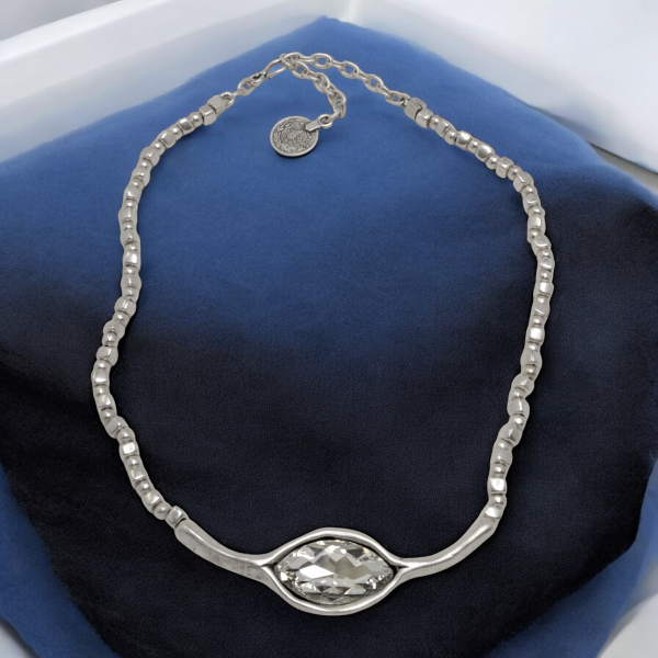Hand Made Pewter Necklace - SKU# 1570-11 - Image 2