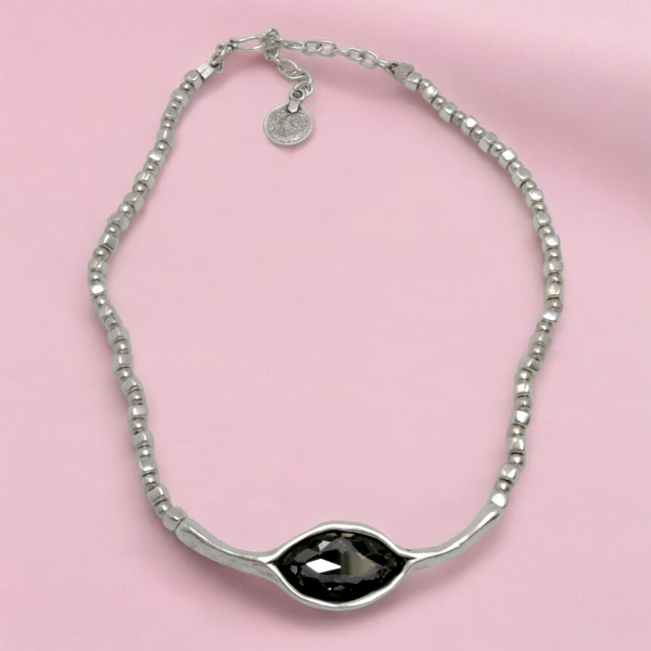 Hand Made Pewter Necklace - SKU# 1570-75G - Image 2