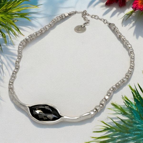 Hand Made Pewter Necklace - SKU# 1570-75G - Image 4