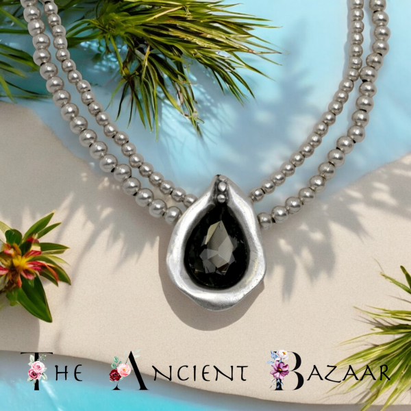Hand Made Pewter Necklace - SKU# 1576-75G