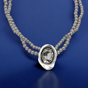 Hand Made Pewter Necklace - SKU# 1577-11