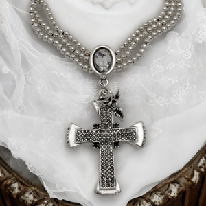Hand Made Pewter Necklace - SKU# 1581-11