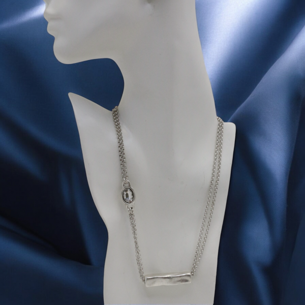 Hand Made Pewter Necklace - SKU# 1587-11 - Image 5