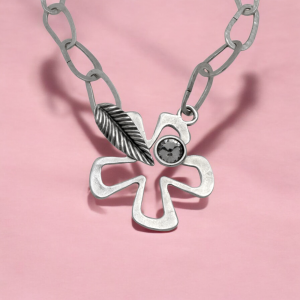 Hand Made Pewter Necklace - SKU# 1589-11