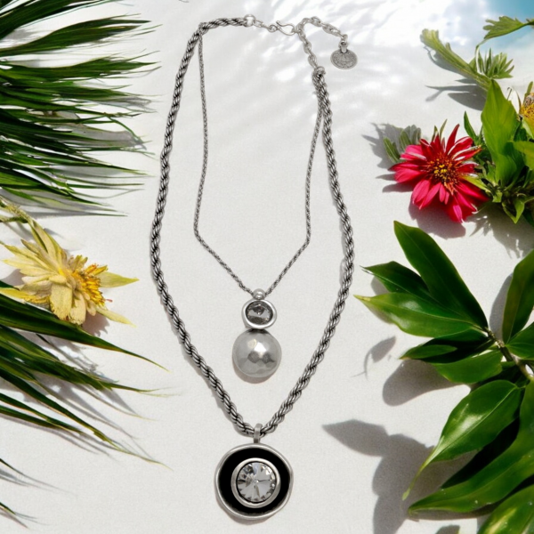 Hand Made Pewter Necklace - SKU# 1590-11 - Image 4