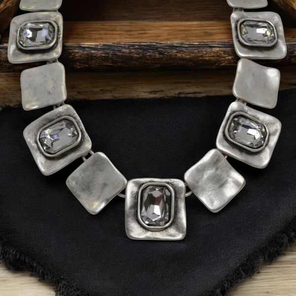 Hand Made Pewter Necklace - SKU# 1591-11