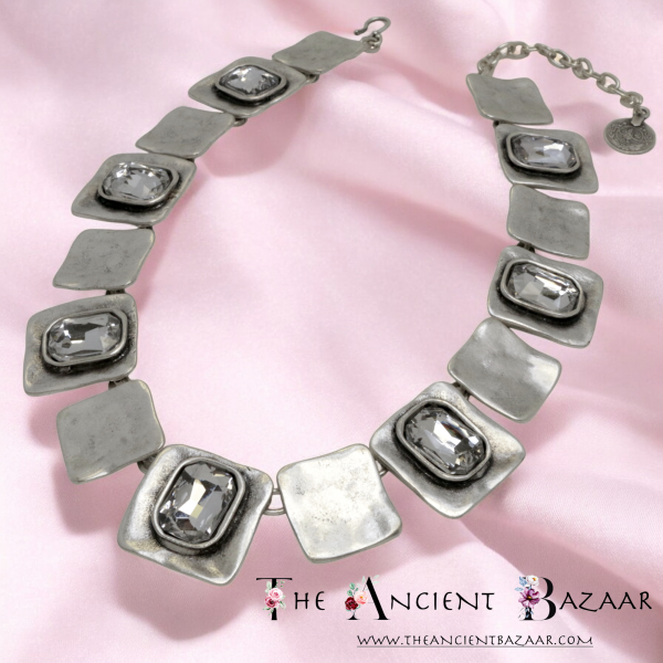 Hand Made Pewter Necklace - SKU# 1591-11 - Image 2