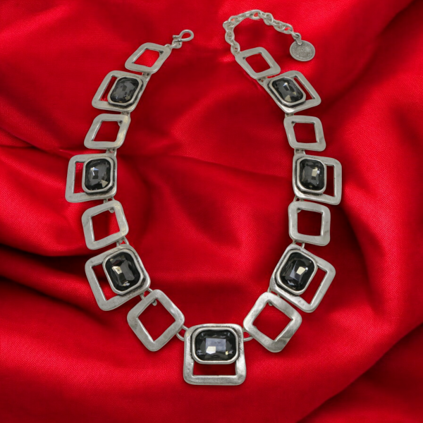 Hand Made Pewter Necklace - SKU# 1592-75G - Image 2