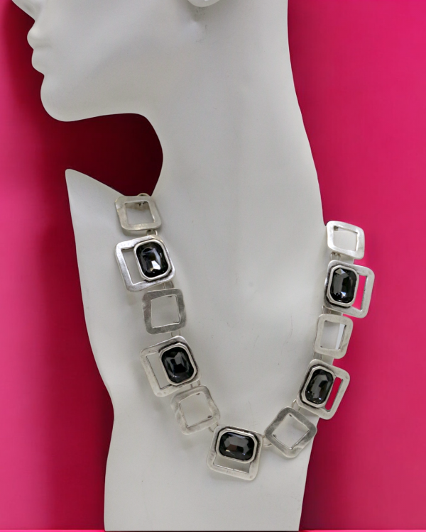 Hand Made Pewter Necklace - SKU# 1592-75G - Image 3