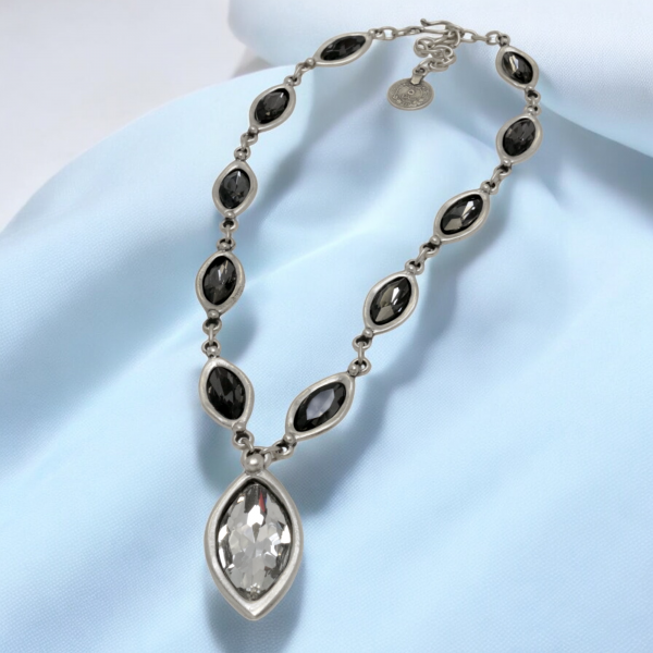 Hand Made Pewter Necklace - SKU# 1596-11 - Image 2