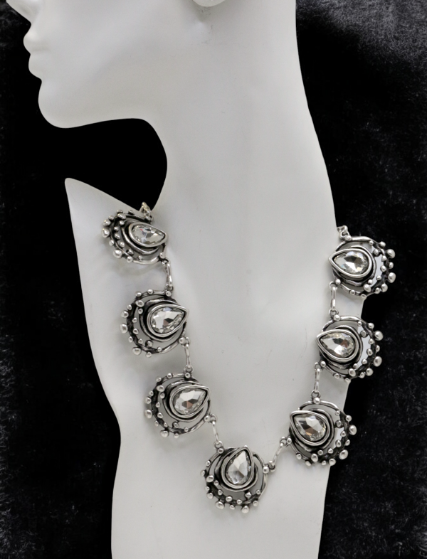 Hand Made Pewter Necklace - SKU# 1597-11 - Image 3