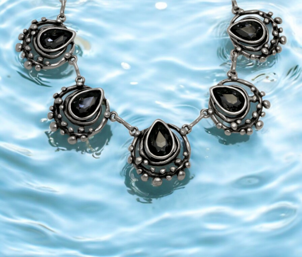 Hand Made Pewter Necklace - SKU# 1597-75G - Image 2
