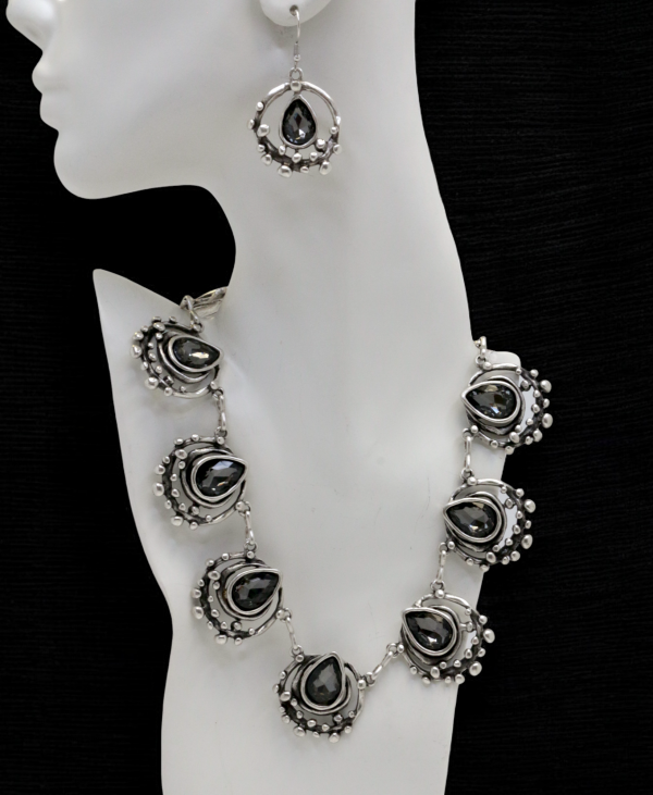 Hand Made Pewter Necklace - SKU# 1597-75G - Image 3