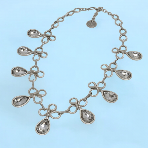 Hand Made Pewter Necklace - SKU# 1599-11 - Image 4