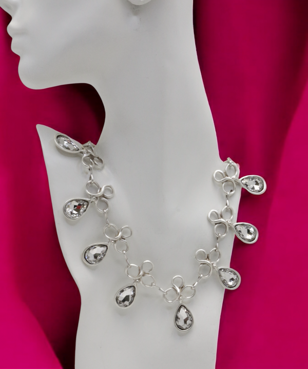 Hand Made Pewter Necklace - SKU# 1599-11 - Image 3
