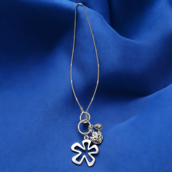 Hand Made Pewter Necklace - SKU# 1617-11 - Image 2
