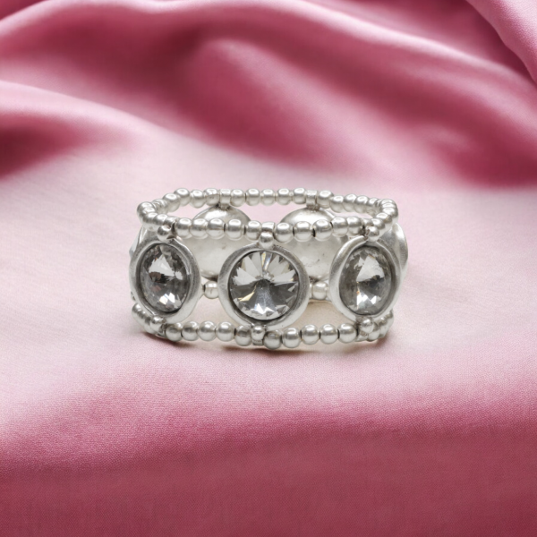Hand Made Pewter Bracelet - SKU# 2474- - Image 2