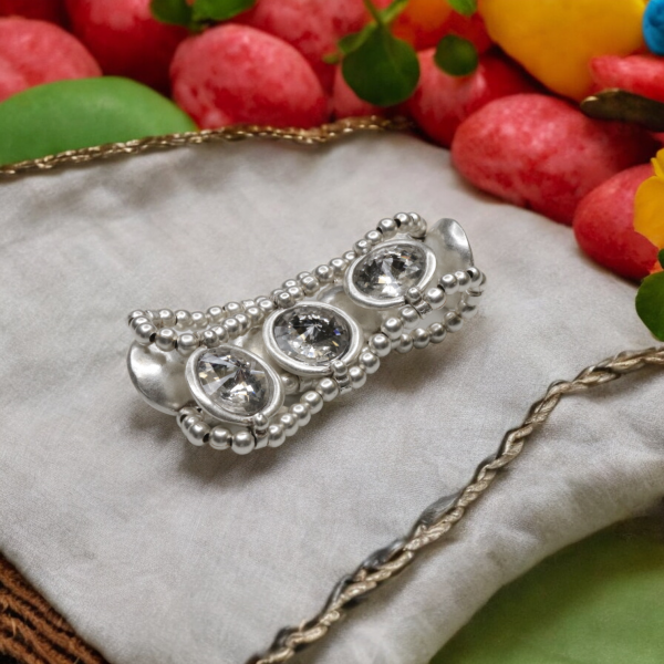 Hand Made Pewter Bracelet - SKU# 2474- - Image 3