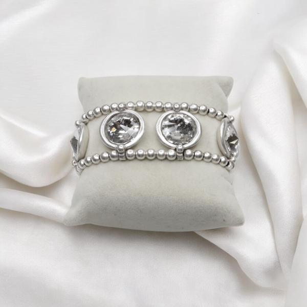 Hand Made Pewter Bracelet - SKU# 2474- - Image 6