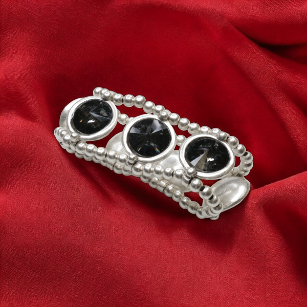 Hand Made Pewter Bracelet - SKU# 2474-65G - Image 3