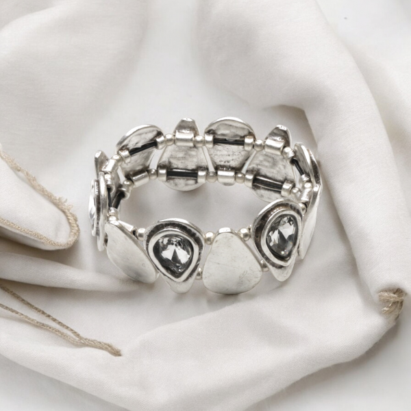Hand Made Pewter Bracelet - SKU# 2475- - Image 3