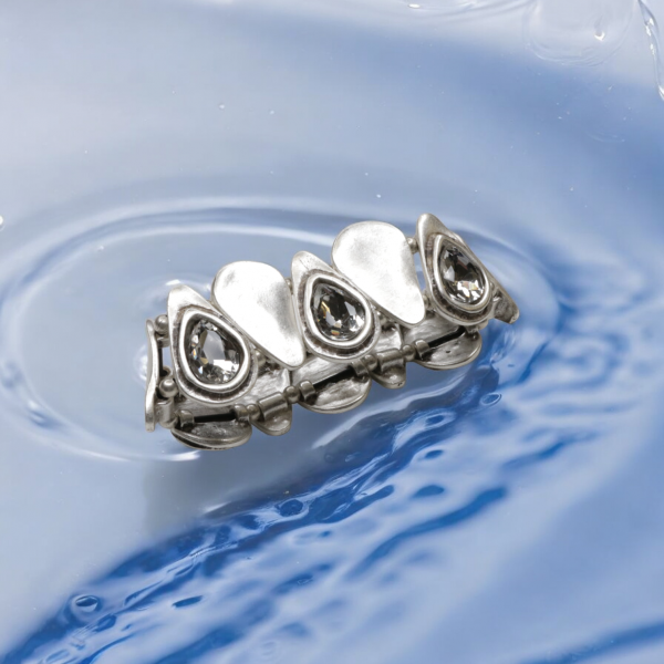 Hand Made Pewter Bracelet - SKU# 2475- - Image 4