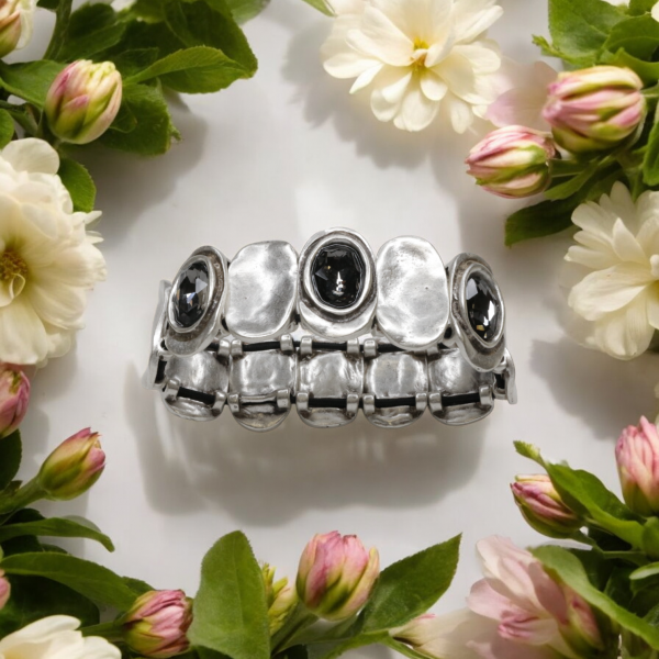 Hand Made Pewter Bracelet - SKU# 2476-65G