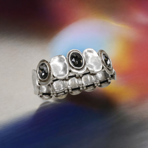 Hand Made Pewter Bracelet - SKU# 2476-65G - Image 3