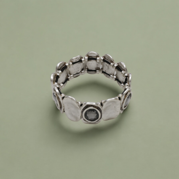 Hand Made Pewter Bracelet - SKU# 2476-65G - Image 4