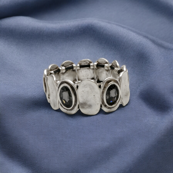 Hand Made Pewter Bracelet - SKU# 2476-65G - Image 5