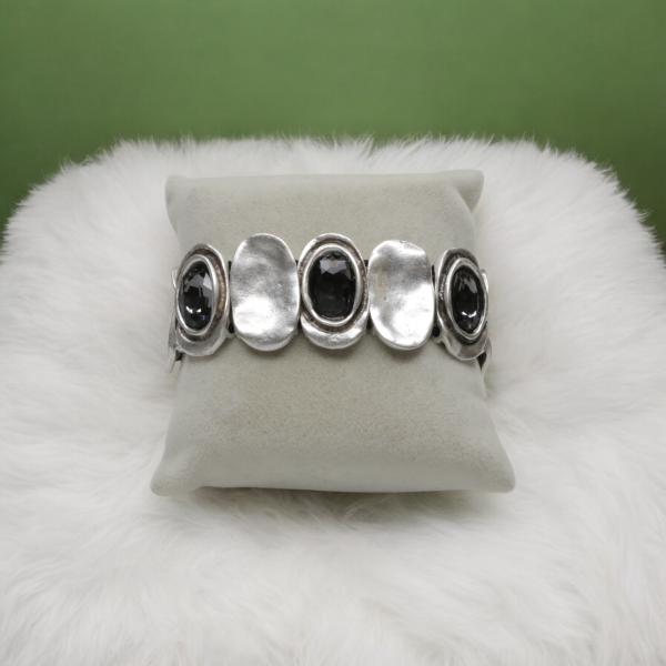 Hand Made Pewter Bracelet - SKU# 2476-65G - Image 6
