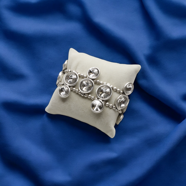 Hand Made Pewter Bracelet - SKU# 2477- - Image 4
