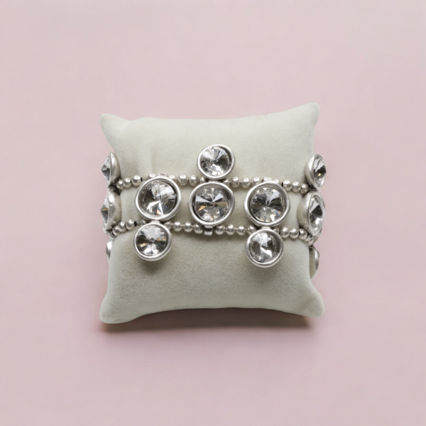 Hand Made Pewter Bracelet - SKU# 2477- - Image 5