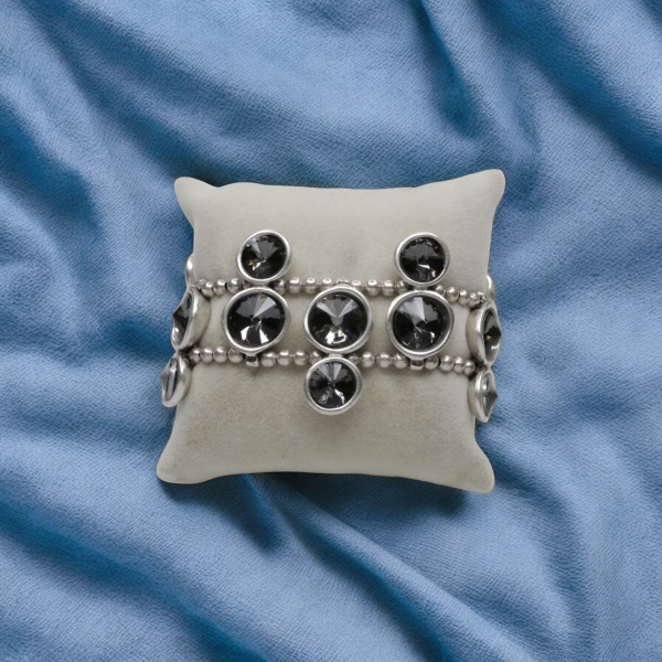 Hand Made Pewter Bracelet - SKU# 2477-65G - Image 2