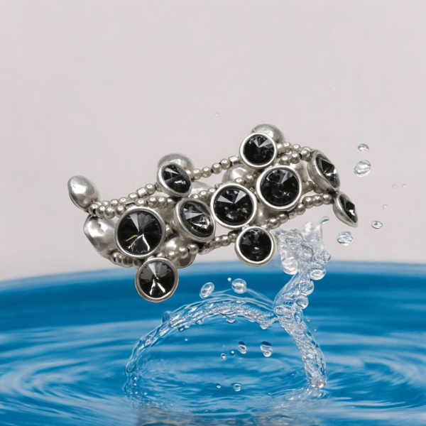 Hand Made Pewter Bracelet - SKU# 2477-65G
