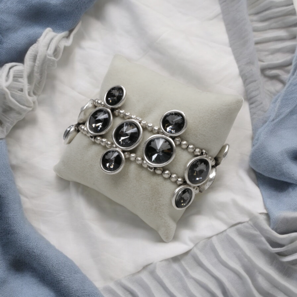 Hand Made Pewter Bracelet - SKU# 2477-65G - Image 4